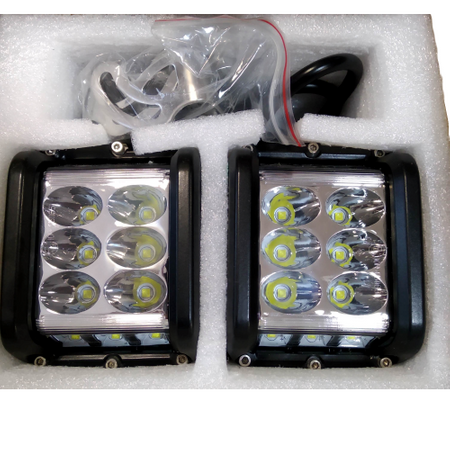 Lampa robocza panel 9 LED 2szt. CUBE 48W