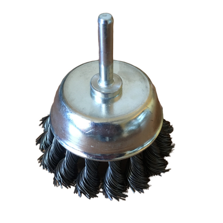 Szczotka druciana drut skręcany 75mm