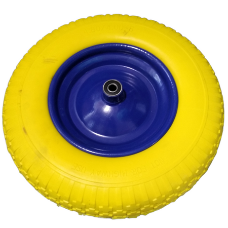 Koło kółko do taczki wózka bezdętkowe pełne 4,00-8