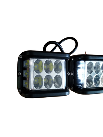 Lampa robocza panel 9 LED 2szt. CUBE 48W