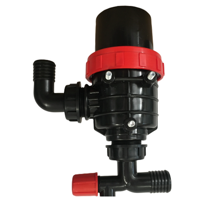 Filtr ssawny opryskiwacza 32mm z zaworem spustowym