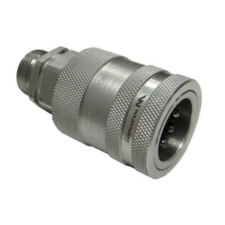 Szybkozłącze hydrauliczne gniazdo M22x1,5 PUSH-PULL