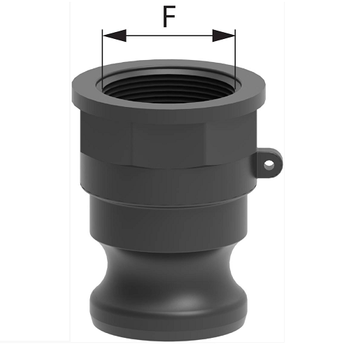 Złącze camlock 1 1/2 x 1 1/2" Arag