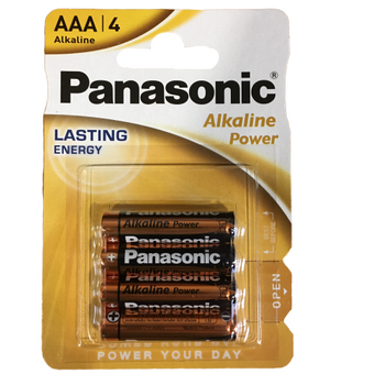 Baterie alkaiczne AAA Panasonic 4szt LR03