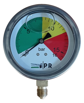 Manometr glicerynowy M80 0-16 bar 1/4”