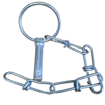 Zawleczka zatyczka belki 10mm z łańcuszkiem