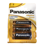 Baterie alkaiczne C Panasonic 2szt LR14