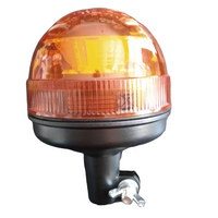 Lampa błyskowa ostrzegawcza kogut 12LED 3W długi trzpień