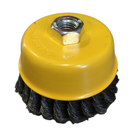 Szczotka druciana drut skręcany M14 125mm