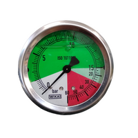 Manometr glicerynowy czołowy M63 0-60 bar 1/4” WIKA