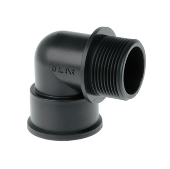 Kolanko 90o z gwintem żeńskim/męskim 1 1/4"