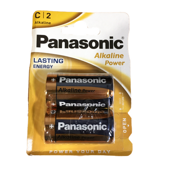 Baterie alkaiczne C Panasonic 2szt LR14