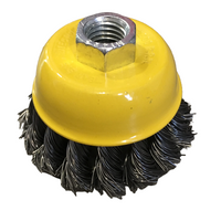 Szczotka druciana drut skręcany M14 85mm