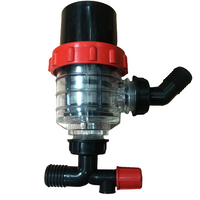 Filtr ssawny opryskiwacza 32mm bezbarwny z zaworem spustowym